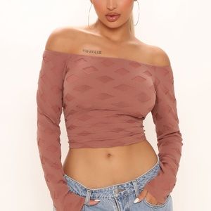 fashion nova “edges that scratch off” top